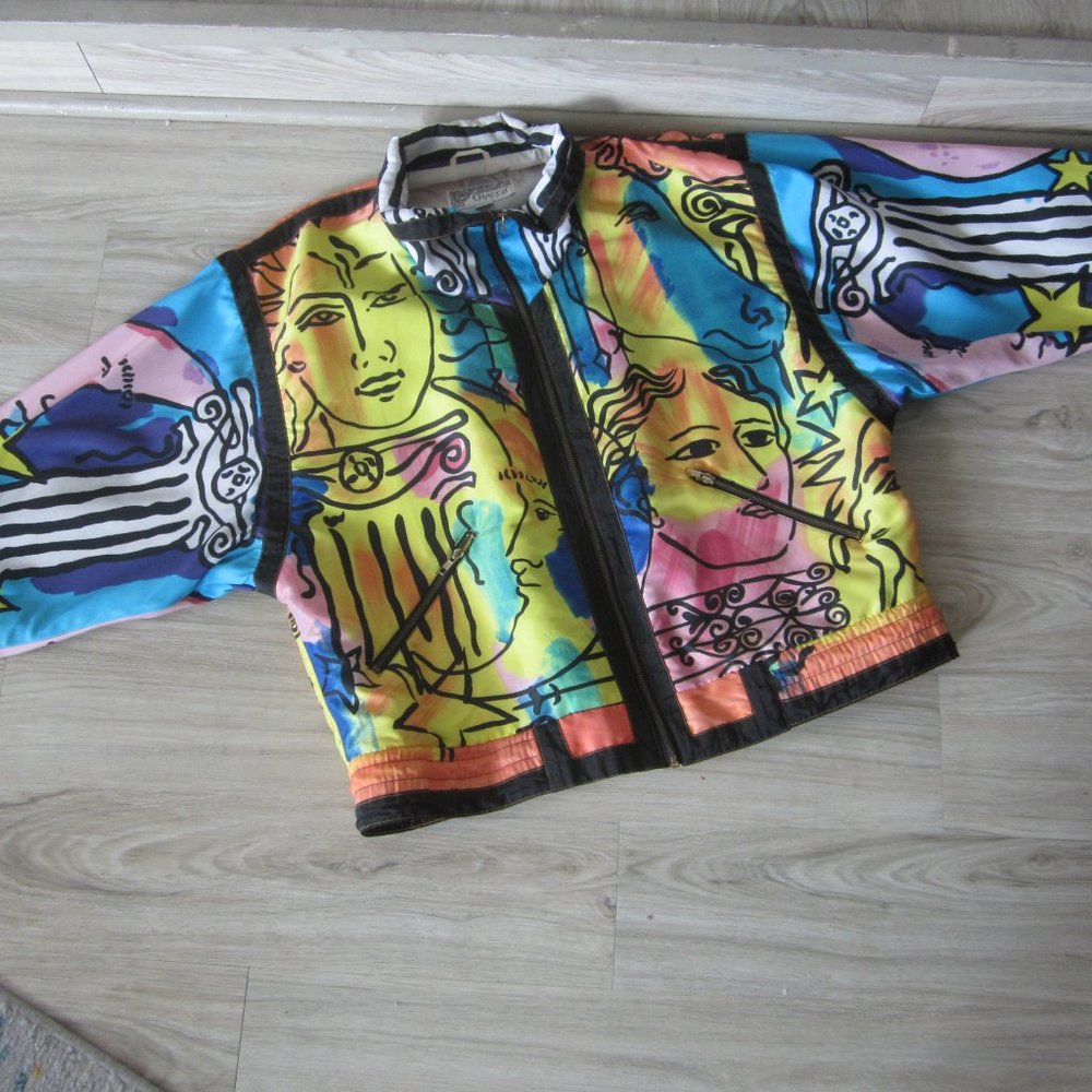 Vintage Gianni Sport Wind Breaker - Size L